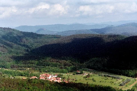 Böllenborn. View From The Stäffelsberg To The Village