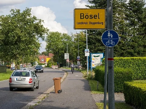 Bösel Westlicher Ortseingang (2023)