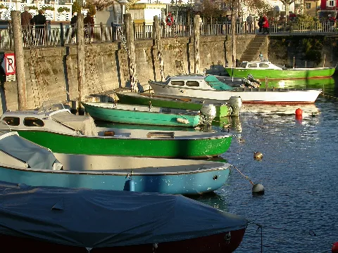 Boote In Langenargen