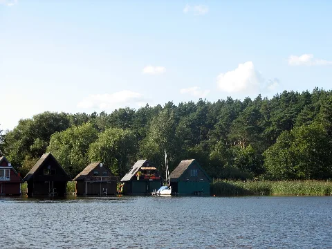Bootshäuser An Der Müritzsee Panoramio