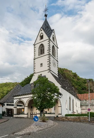 Bornhofen Abbey Church, West View 20150513 1