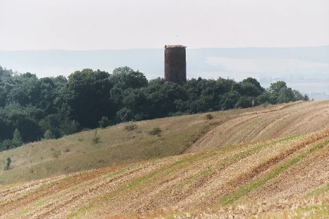 Bornstedt (Bei Eisleben), View To The Schweinsburg