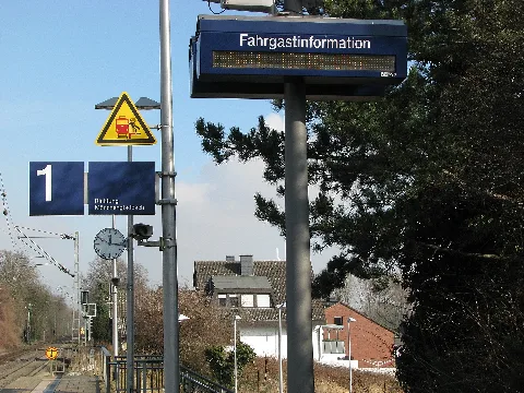 Brachelen Bahnhofsuhren
