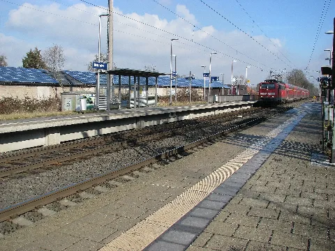 Brachelen Bahnsteige