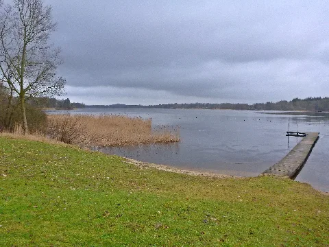 Brahmsee Im Winter