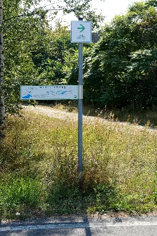 Brandenburg, Nochten, Wolfsradweg Nik 6096
