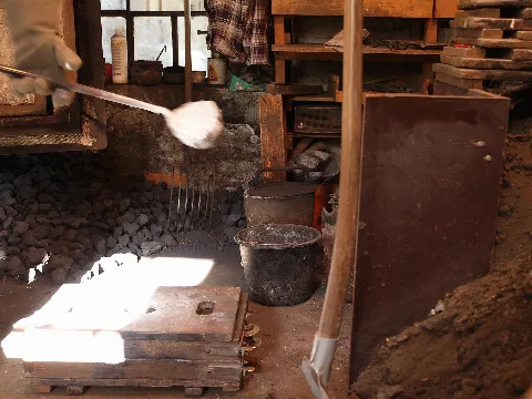 Brass Casting 09