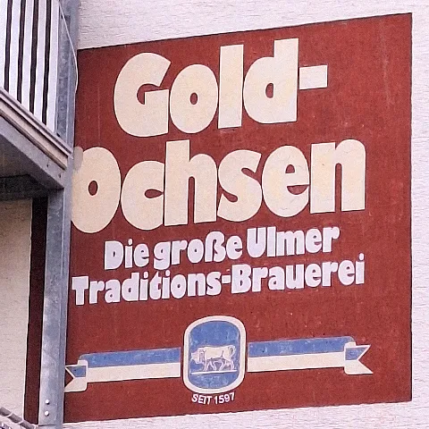 Brauerei Gold Ochsen Ulm Gaststätte Hetzenbäumle Am Bleicher Hag Ulm