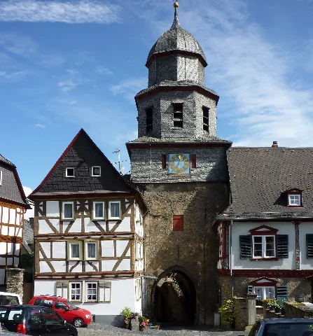 Braunfels Fachwerkhaus Mit Torturm