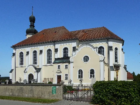 Breitbrunn Am Chiemsee, Johanneskirche Von Südosten, 1