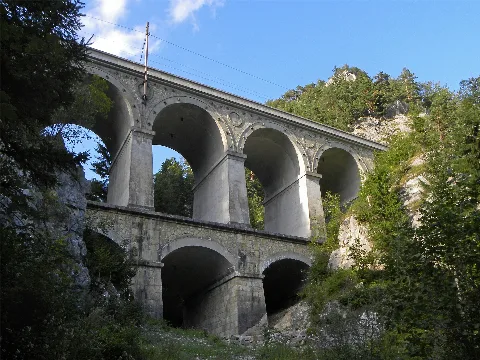 Breitenstein Semmeringbahn Krausel Klause Viadukt Ii