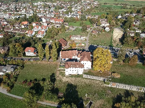 Brestenberg Castle Aerial 2