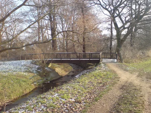 Bridge Over Little Creek Near Wixhausen