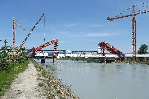 Bridging The Rhine, St. Margrethen2