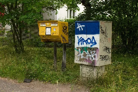 Briefkästen Am Augsburger Platz 20140611 13
