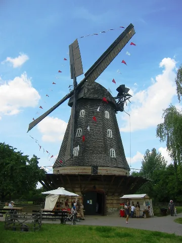 Britzer Mühle In Berlin Neukölln Am Deutschen Mühlentag 2011