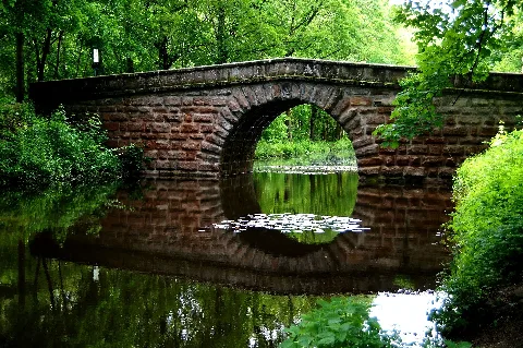 Bruecke Am Alten Kanal