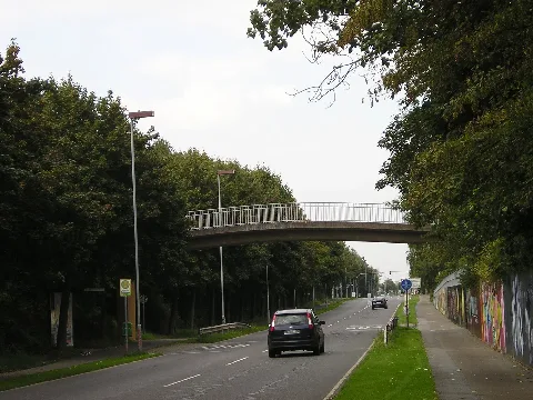 Brücke Über Die Baumberger Chaussee