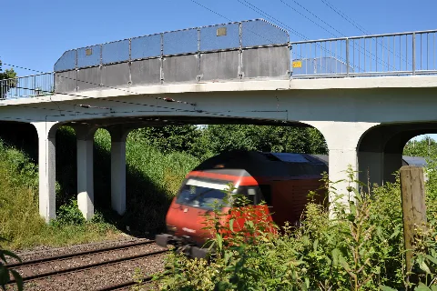 Bruecke Ueber Die Eisenbahn, Aach 03 11