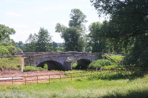 Brücke Über Roten Main Bei Katschenreuth