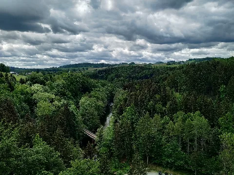 Brückenklippe Aussicht