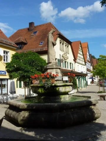 Brunnen In Pottenstein, Franken. Geo En.hlipp.de 13908