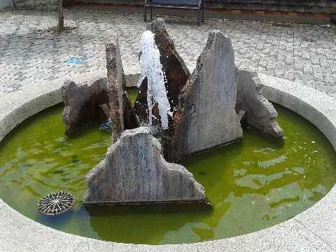 Brunnen Marktplatz Fichtenberg