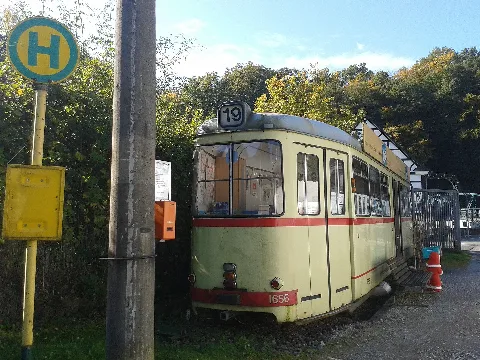 Bücherstraßenbahn Bmb