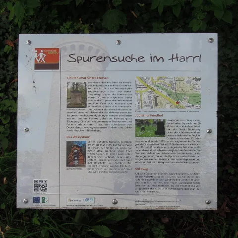 Bückeburg Hinweistafel Spurensuche Am Wanderweg