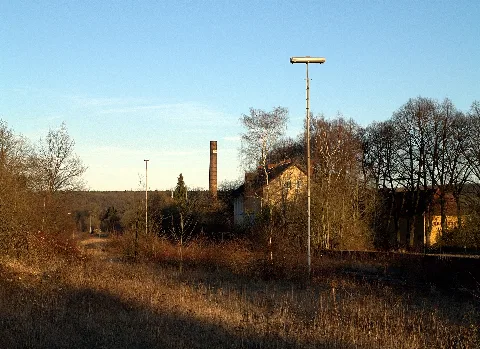 Büren Westfalen Bahnhof Ruine
