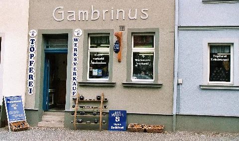 Bürgel (Thüringen), A Pottery Shop