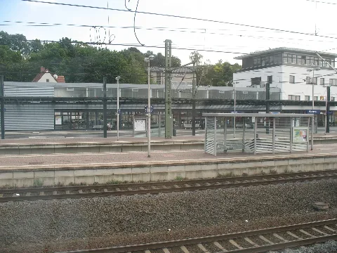 Büro Und Geschäftshaus Mit Integrierter Fahrradstation Für 420 Stellplätze, Radstation Horrem, Am Zob, Neben Dem Neuen Bahnhof, 01.09.2012. Panoramio