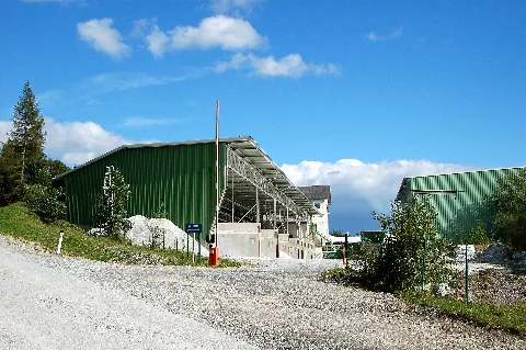 Buildings Of The Talc Mine On The Rabenwaldkogel, Austria