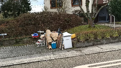 Bully Waste On Parking Lot
