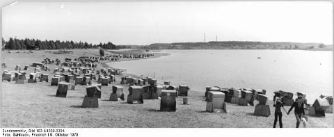 Bundesarchiv Bild 183 U1009 0304, Kulkwitz, Tagebau, Rekultivierung, Naherholungsgebiet