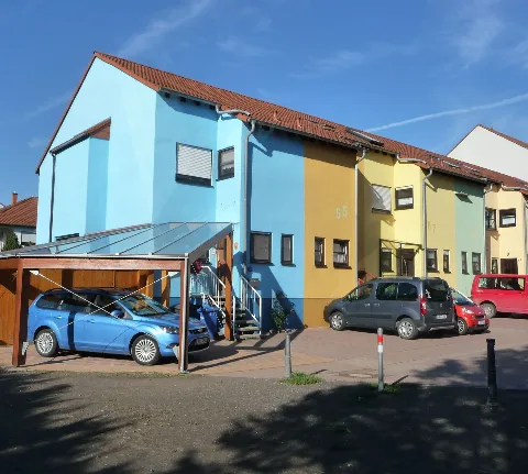 Bunte Häuser In Ruchheim Panoramio