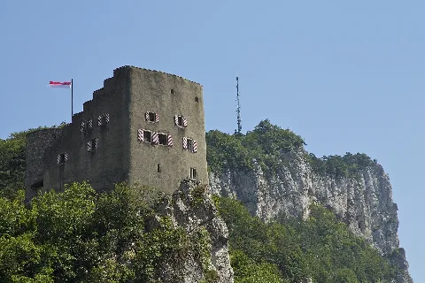 Burg Alt Falkenstein, Nord Und Westfassade