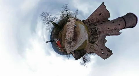 Burg Hanstein Eichsfeld Panoramio