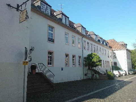 Burganlage Dieburg Albinischloss Innenhof