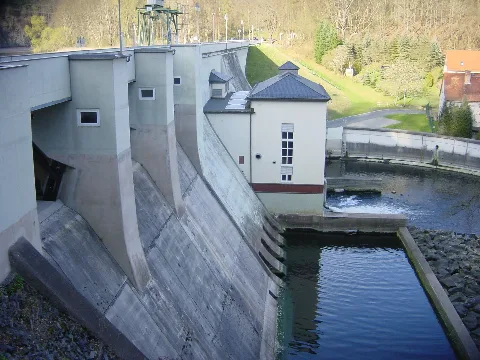 Burgkhammer Dam Staumauer