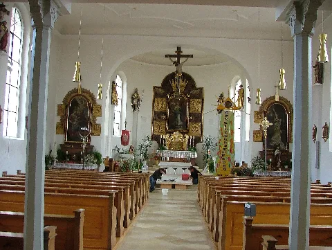 Burgrieden Kirche Innenraum Panoramio