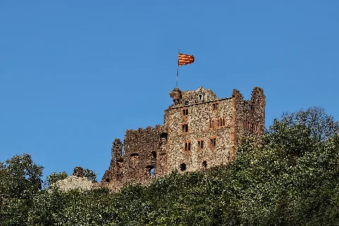 Burgruine Hohengeroldseck Im Schwarzwald