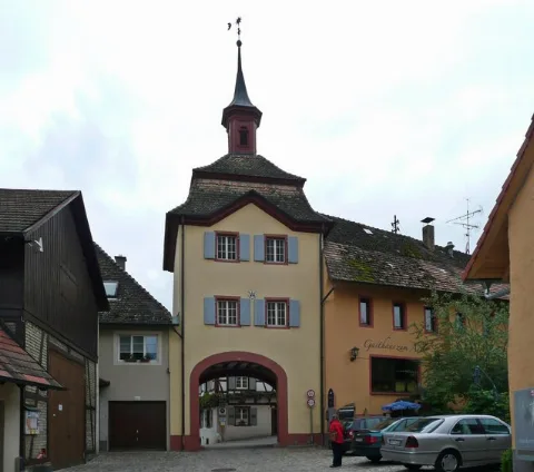 Burkheim (Kaiserstuhl) Blick Auf Das Stadttor Geo En.hlipp.de 11164