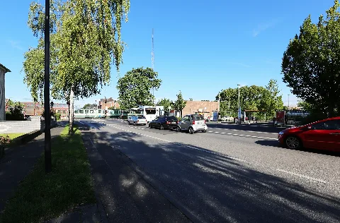 Busbahnhof In Höhe Stadtbahnstation Hermülheim