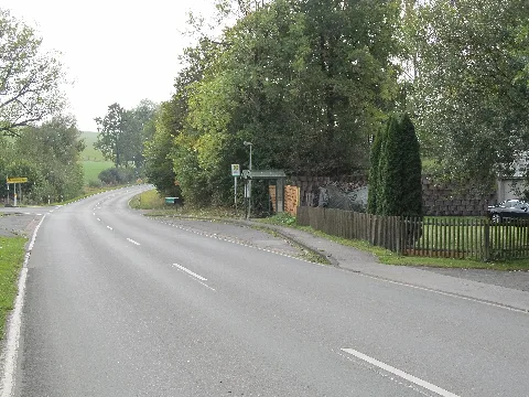 Bushaltestelle Abzweig Bahnhof, 1, Himmighausen Bahnhof, Nieheim, Landkreis Höxter