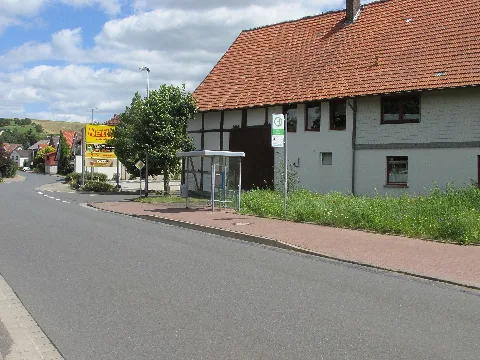 Bushaltestelle Anger, 1, Wulften Am Harz, Landkreis Göttingen