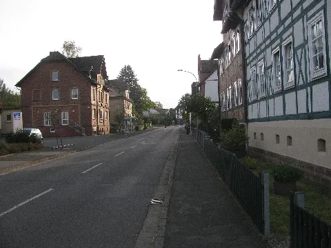 Bushaltestelle Raiffeisenbank, 1, Oberaula, Schwalm Eder Kreis