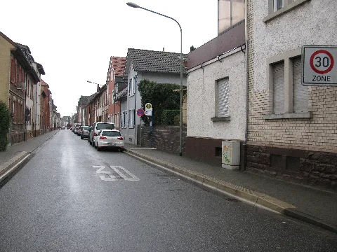 Bushaltestelle Rauschsiedlung, 1, Großauheim, Hanau, Main Kinzig Kreis