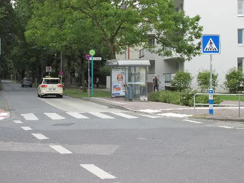 Bushaltestelle Rheinlandstraße, 1, Schwanheim, Frankfurt Am Main