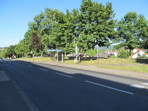 Bushaltestelle Sandweg, 1, Crumbach, Lohfelden, Landkreis Kassel